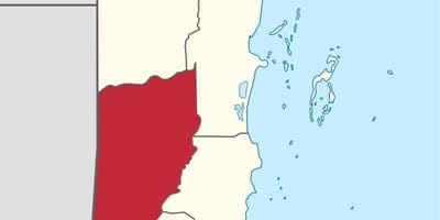 Khu quận Belize bản đồ